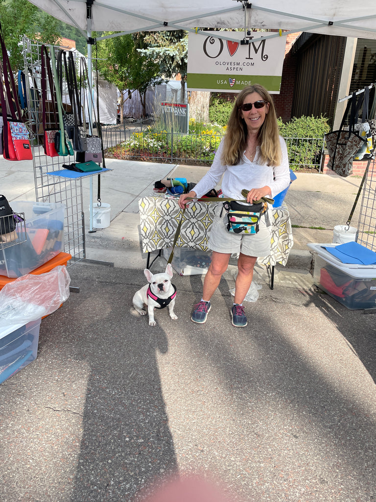 Hit the Aspen Saturday Market for Sustainable Style with OLovesM Bags!