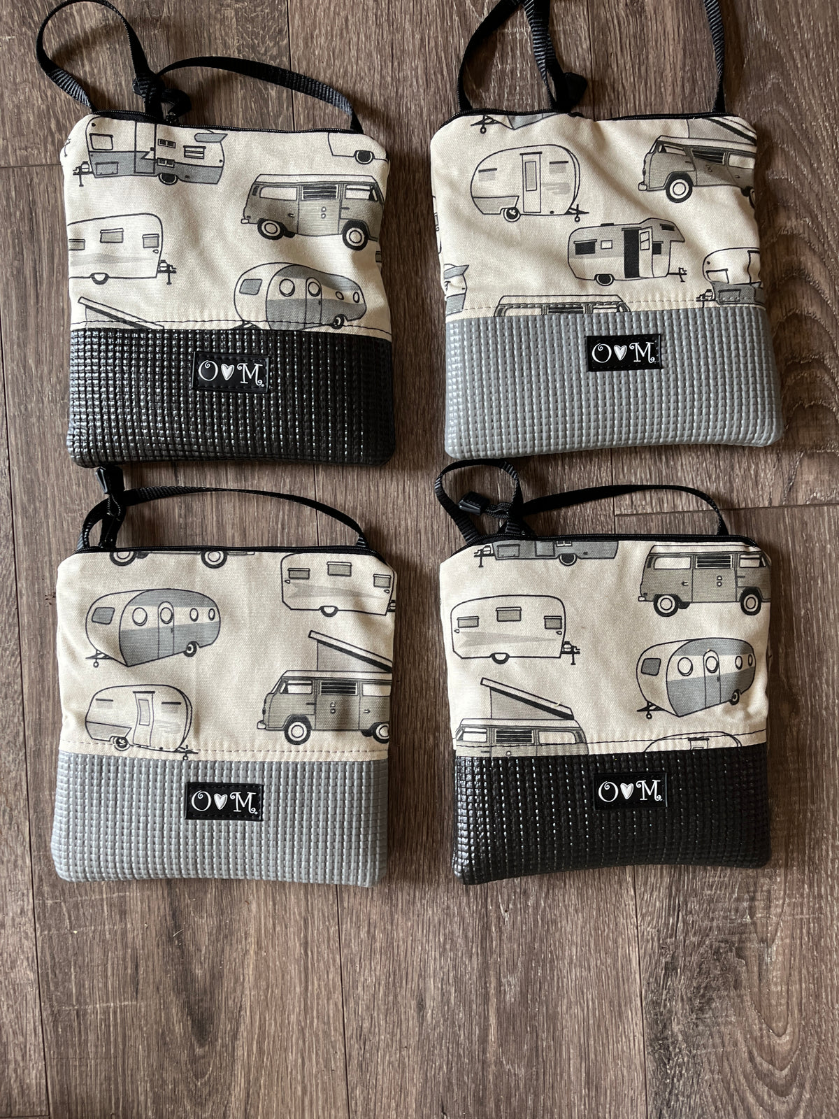 Stella Gray Cross Body Purse-Campers
