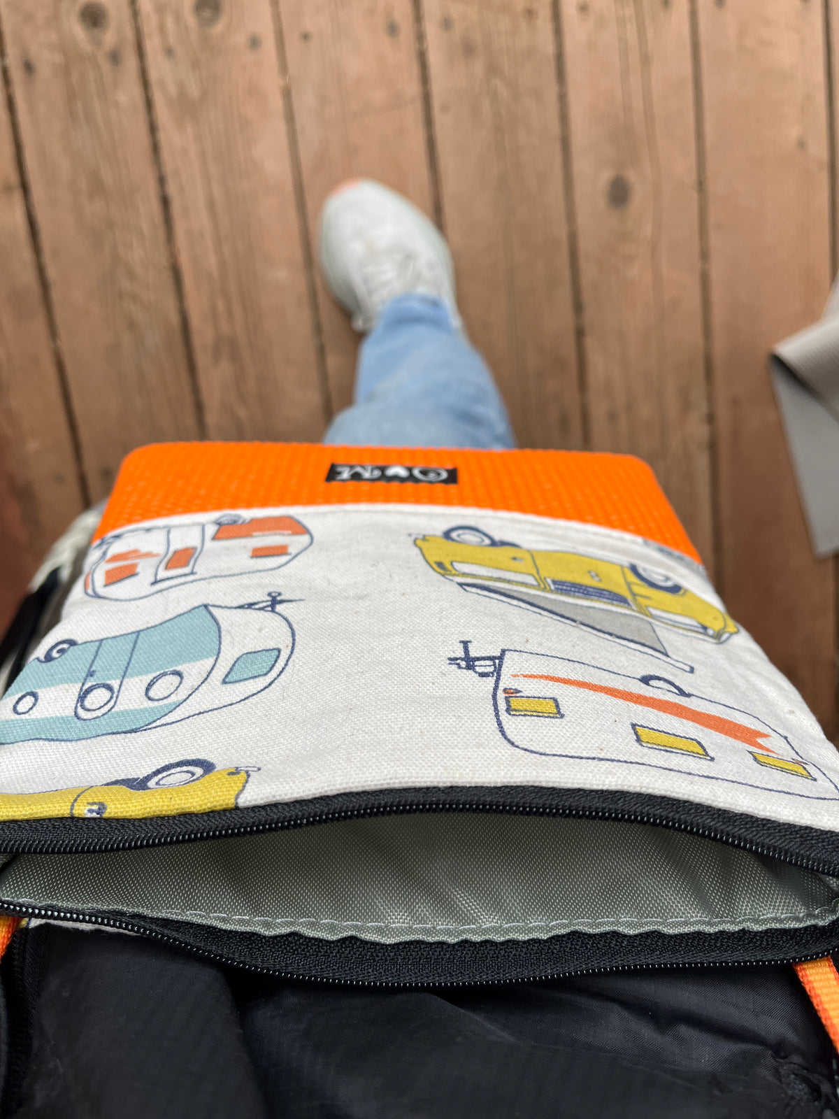 Stella Orange Cross Body Purse-Camper