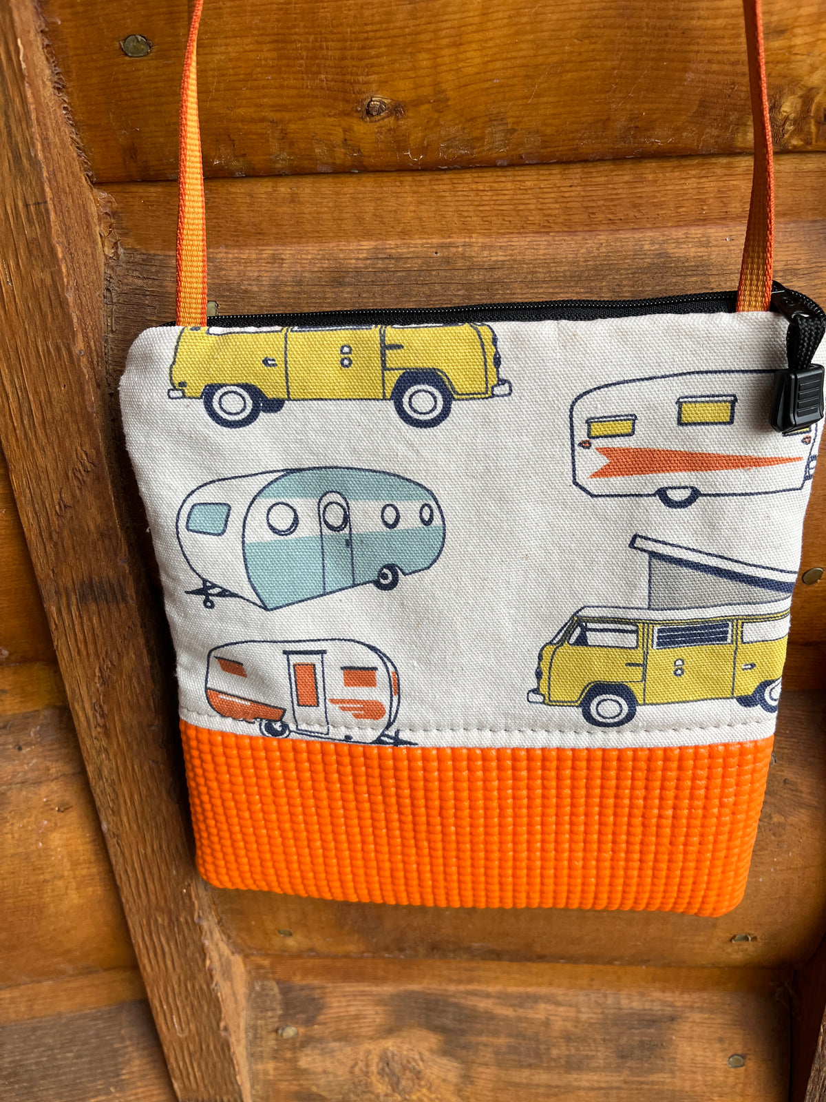 Stella Orange Cross Body Purse-Camper
