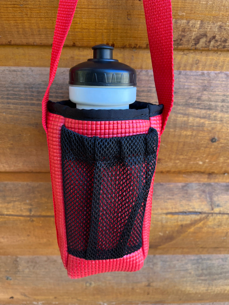 Ajax Water Bottle Holder/purse-Red Home Decor Circles