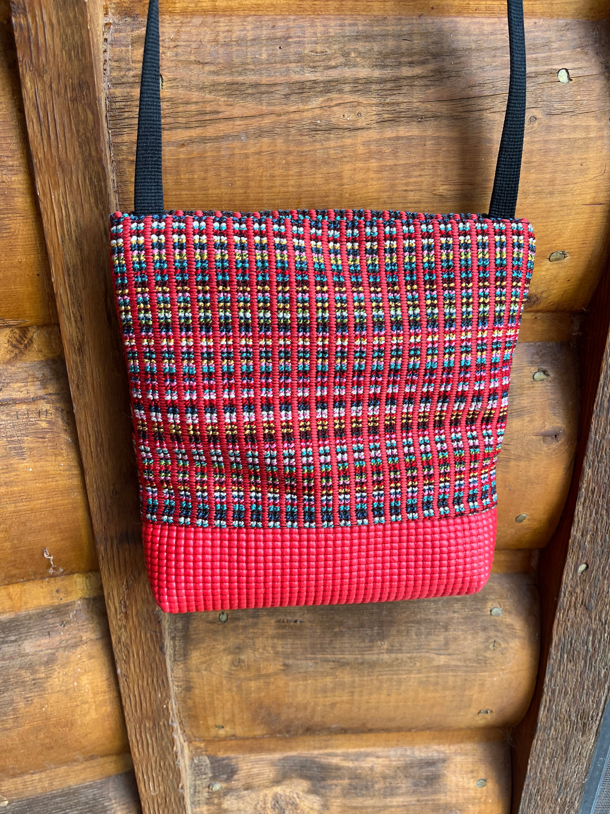 Red Lola -Geometric Home dec Print Fabric