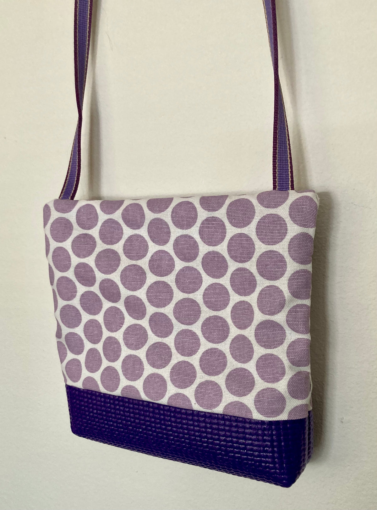 Lola Purple-Dots Print fabric
