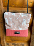 Stella Mauve Cross Body Purse-Dogs