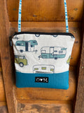 Stella Dark Teal Cross Body Purse-Campers