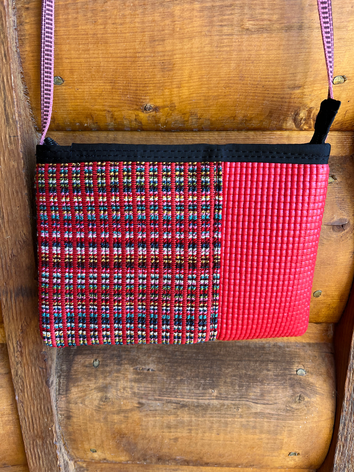 GoGo Red- Geometric Home dec fabric