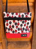 Lola Red Cross Body purse-Lady Bugs