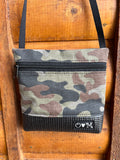 Lola Black crossbody- Camo Fabric