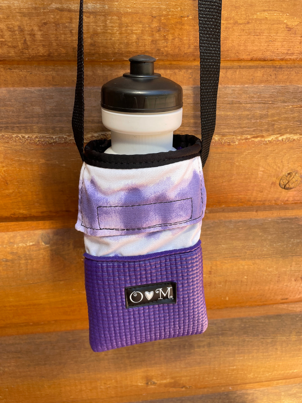 Ajax Purple Water Bottle Holder/Purse-Tye Dye