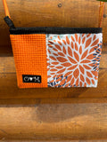 GoGo Orange-Floral Print Fabric