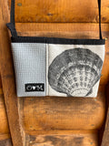 GoGo Gray- Shell Print Fabric