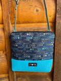 The Rose Teal Blue-Home dec Geometric design