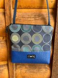 The Rose Blue Purse-Geometric Print Home dec Fabric