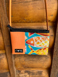 GoGo Orange- Orange Fish Print Fabric