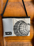 GoGo Gray- Shell Print Fabric