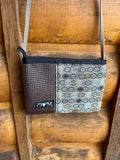 GoGo Brown purse-Dots print home decor print fabric