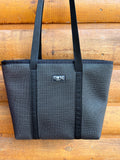 Tote Bag Black- All Black Yoga Mat Totebag