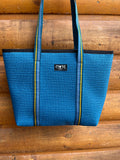 Tote Bag Dark Teal- All Dark Teal Yoga Mat Totebag