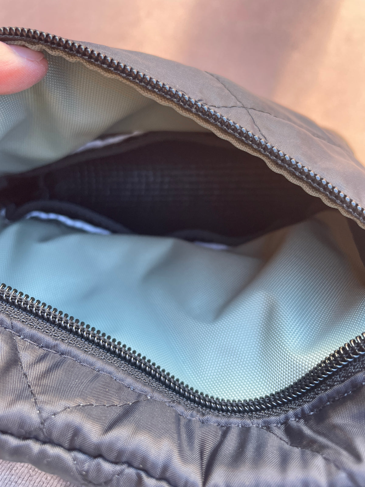 Black Lola Cross Body Purse-Puffy fabric