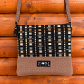 Stella Mocha Cross Body-Geometric Home dec Fabric