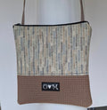 Stella Mocha Purse-Vynl print Fabric