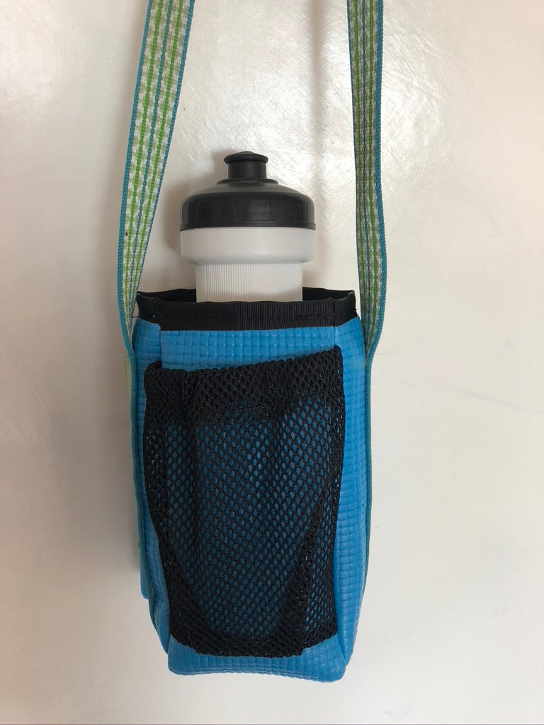 Water Bottle Holder With Mesh Pocket