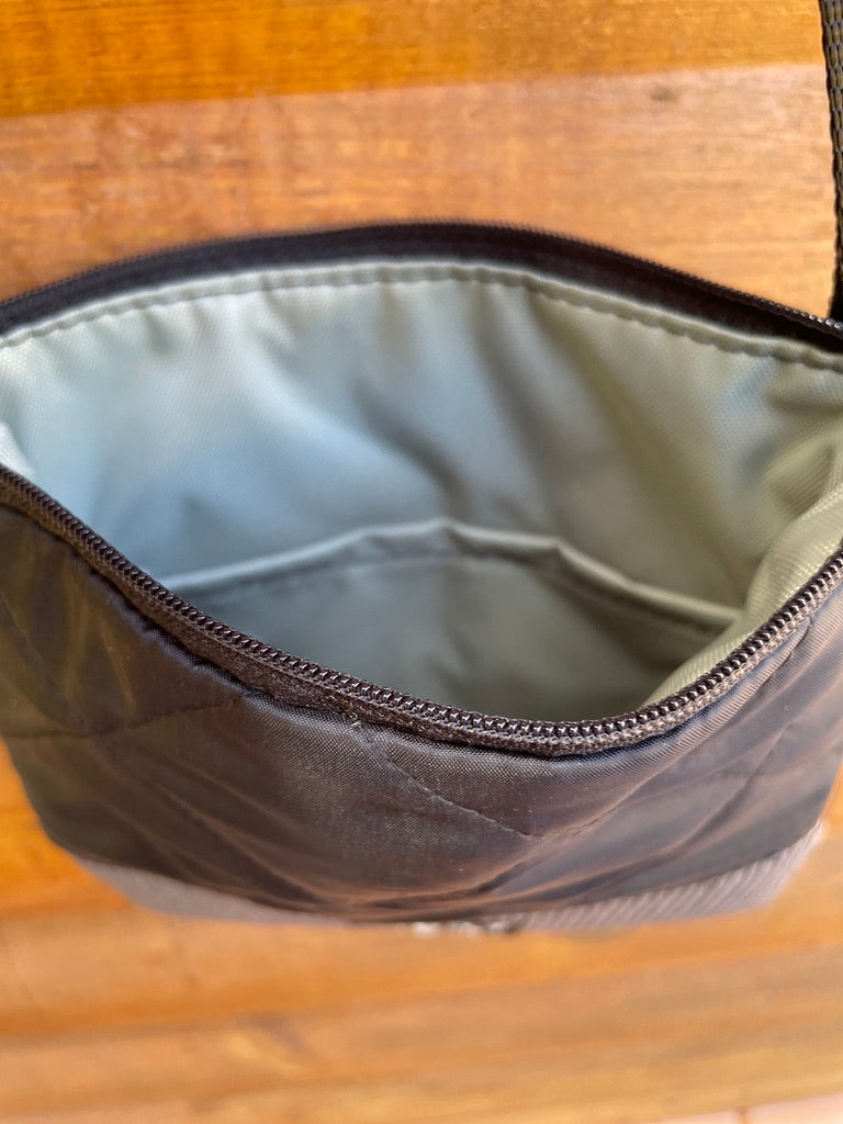 Stella Black Cross Body Purse-Puffy