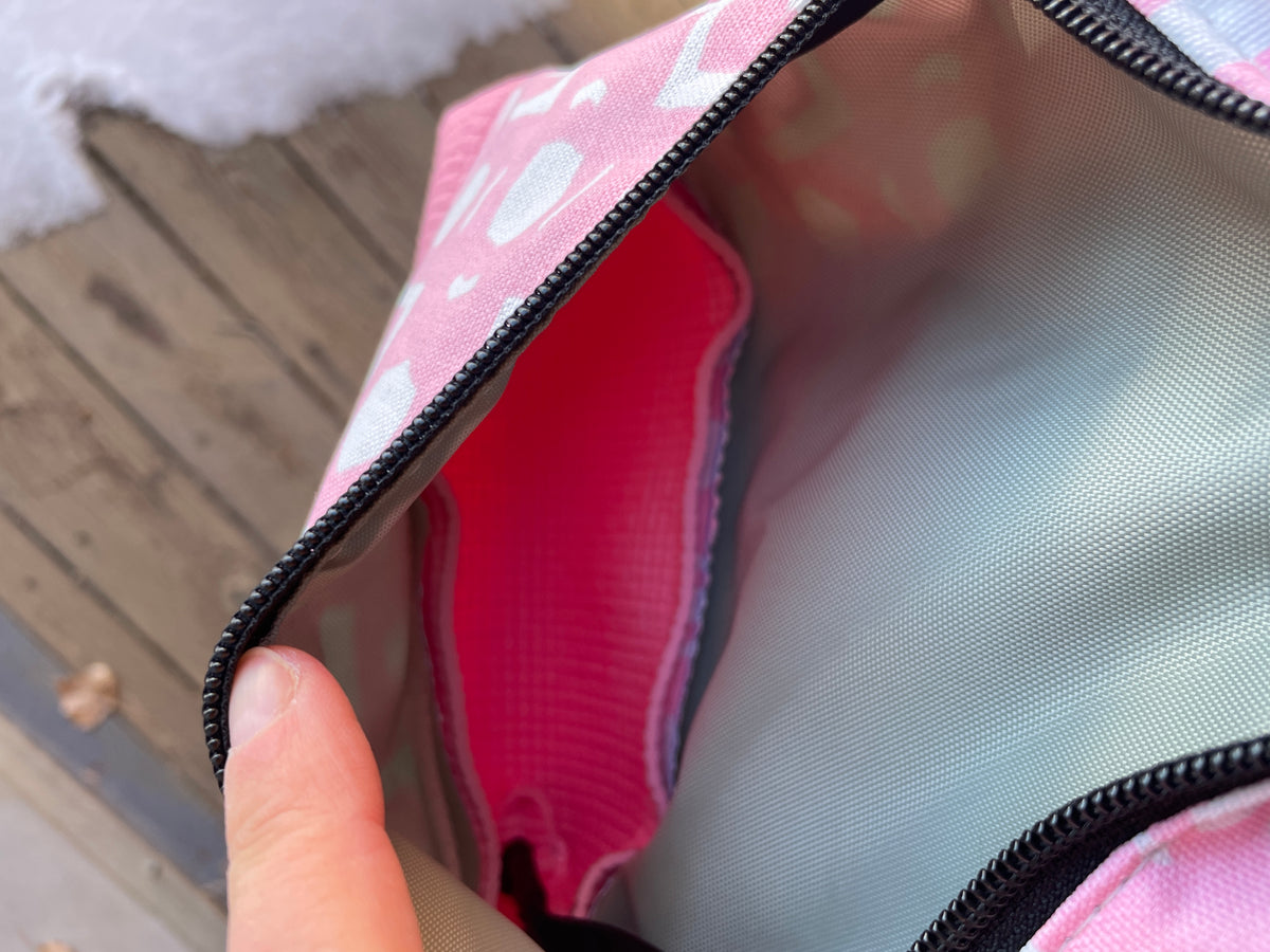Pink Lola -Geometric Print Fabric