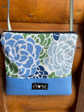 Stella Blue Cross Body Purse-Floral